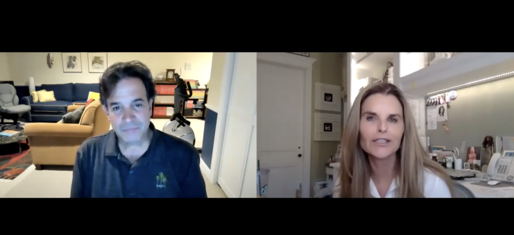 Rudy Tanzi and Maria Shriver